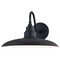 Vaxcel Tucson 1 Light Integrated LED Black and White Farmhouse Outdoor Wall Lantern Metal Shade T0679 - alternate 10